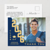 Moderner einfacher Minimalistischer Abschluss Viel Postkarte (Vorne/Hinten)