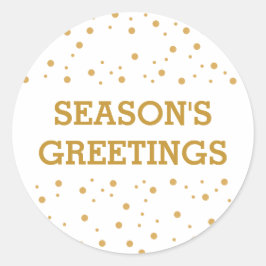 Moderner einfacher Personalisierter Umschlag Aufkl Runder Aufkleber