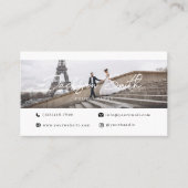 Moderner, einfacher, trendiger Fotosammler Visitenkarte (Vorderseite)