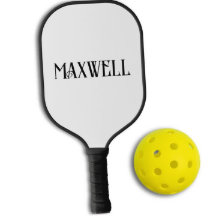 Moderner, einfacher und Schwarz-weißer Familiennam