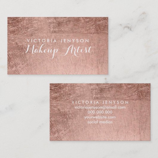 Moderner einfacher visitenkarte (Vorne/Hinten)