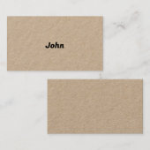 Moderner Einführungstyp Visitenkarte (Vorne/Hinten)