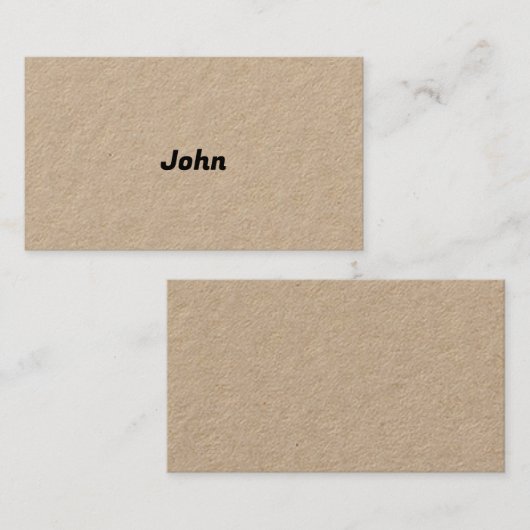 Moderner Einführungstyp Visitenkarte (Vorne/Hinten)