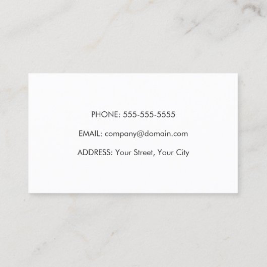 Moderner, einzigartiger Blue Gray Personal Trainer Visitenkarte (Rückseite)