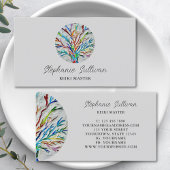 Moderner, einzigartiger Reiki Master Visitenkarte