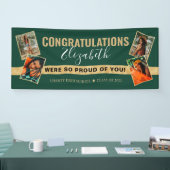 Moderner, eleganter Abschluss Banner (Messe)