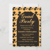 Moderner Eleganter Abschluss Einladung (Vorderseite)