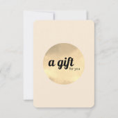 Moderner eleganter, antiker Goldzirkel der weißen  (Vorderseite)