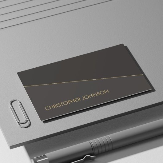 Moderner eleganter Anwalt der Black Imitate Visitenkarte