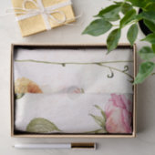 Moderner Eleganter Blumengarten Seidenpapier (Geschenk)