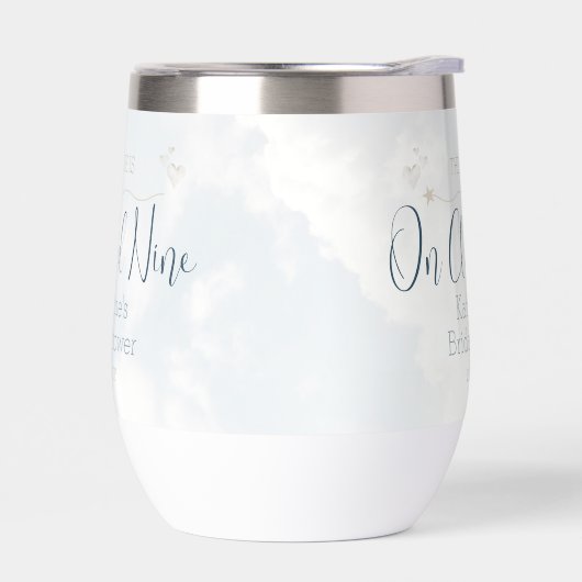 Moderner Eleganter Chic am Cloud Nine Brautparty (Links)