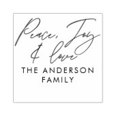 Moderner, eleganter Drehbuchurlaub personalisiert Gummistempel (Prägung)