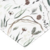 Moderner, eleganter Duft willkommen Tischdecke (Schrägansicht)