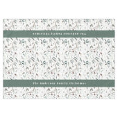 Moderner, eleganter Empfang in Aquarelltönen Tischdecke (Vorderseite (Horizontal))