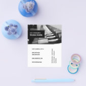 Moderner, eleganter Fitnessraum inspiriert Flyer (Einzeln)