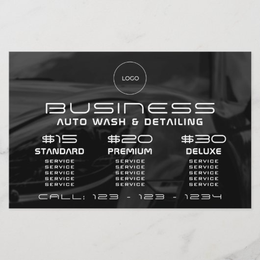 Moderner, eleganter Flyer (Vorne)