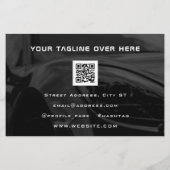 Moderner, eleganter Flyer (Hinten)