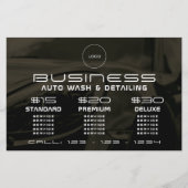 Moderner, eleganter Flyer (Vorne)