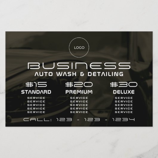 Moderner, eleganter Flyer (Vorne)