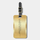 Moderner, eleganter Glamour Template Trend Gepäckanhänger (Vorderseite vertikal)