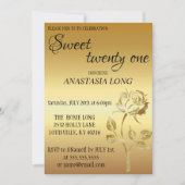Moderner, eleganter Glitzer Save the Date (Vorderseite)
