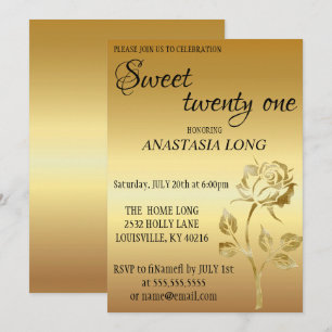 Moderner, eleganter Glitzer Save the Date