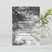 Moderner, eleganter grauer Marmor Save The Date (Stehend Vorderseite)