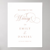 Moderner, eleganter, handschriftlicher Schriftart, Poster (Vorne)