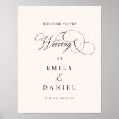 Moderner, eleganter, handschriftlicher Schriftart, Poster (Vorne)