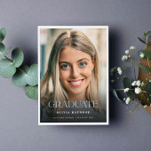 Moderner Eleganter High School Abschluss Ankündigung