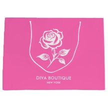 Moderner eleganter Individuelle Name in warmen Ros