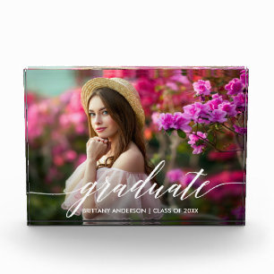 Moderner Eleganter Kalligrafie-Script-Abschluss Fotoblock