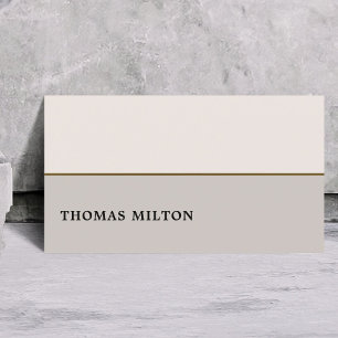 Moderner, eleganter Kupferleitungs-Berater Visitenkarte