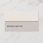 Moderner, eleganter Kupferleitungs-Berater Visitenkarte (Vorderseite)