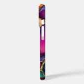 Moderner, eleganter Marmorstein Case-Mate iPhone Hülle (Rückseite / Links)