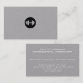 Moderner eleganter minimaler Artblick Visitenkarte (Vorne/Hinten)