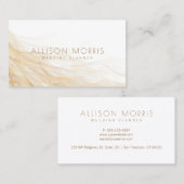 Moderner eleganter minimaler visitenkarte (Vorne/Hinten)