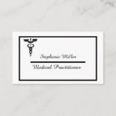 Moderner Eleganter Minimalistischer Beruflicher Pl Visitenkarte (Vorderseite)