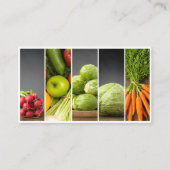 Moderner Eleganter Nutritionist Persönlicher Koch Visitenkarte (Vorderseite)