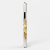 Moderner eleganter Personalisierter Name aus White Case-Mate iPhone Hülle (Hinten/Rechts)