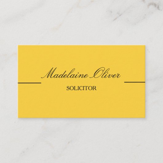 Moderner Eleganter QR-Code Solicitor Beruflich Visitenkarte (Vorderseite)