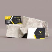 Moderner Eleganter Qr Code Visitenkarte