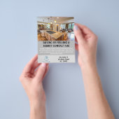 Moderner Eleganter Real Anwesen Agent kundenspezif Flyer (Gruppe)