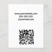 Moderner Eleganter Real Anwesen Agent kundenspezif Flyer (Hinten)