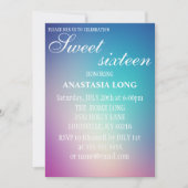 Moderner, eleganter Regenbogen Save the Date (Vorderseite)