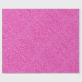 Moderner eleganter rosa Glitzer Glamour Template Geschenkpapier (Flach)