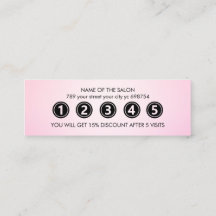 Moderner Eleganter Rosa Schönheitssalon