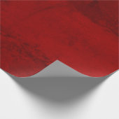 Moderner, eleganter roter Marmor Geschenkpapier (Ecke)