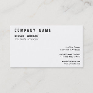 MODERNER ELEGANTER ROTER Professioneller Visitenkarte