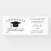 Moderner, eleganter Script-Abschluss Banner (Horizontal)